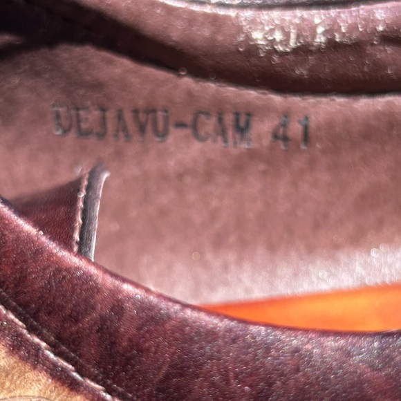 L'artiste Lace Up Shoes 41 Goth Whimsgoth Laser Cut Artsy Boho Dark Academia - Picture 14 of 14